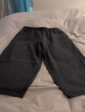 Jessica Simpson Women's Black Cotton Pants Size Large